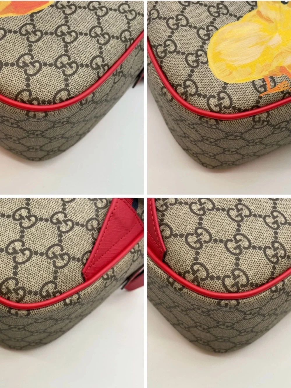 Gucci  GG Supreme Kids' Line Sherry Line Natalie Doll Backpack